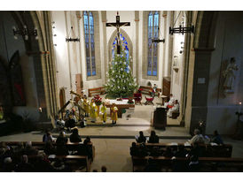 Kinderchristmette mit Krippenspiel (Foto: Karl-Franz Thiede)